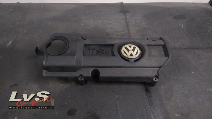 Abdeckblech Motor Volkswagen Golf VI (5K1), 2008 / 2013 1.4 TSI 122 16V, Fließheck, Benzin, 1.390cc, 90kW (122pk), FWD, CAXA, 2008-10 / 2012-11 (Gebraucht)