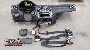 Used Airbag set + dashboard Mercedes A (W176) 1.5 A-180 CDI, A-180d 16V Price € 700,00 Margin scheme offered by LvS Carparts