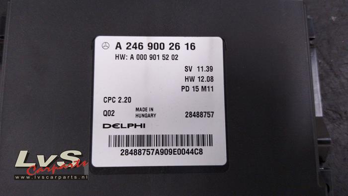Automatic gearbox computer from a Mercedes-Benz A (W176) 1.5 A-180 CDI, A-180d 16V 2015