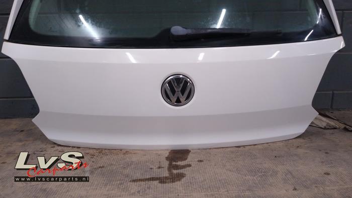 Hayon arrière d'un Volkswagen Polo V (6R) 1.2 TDI 12V BlueMotion 2011