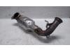 Catalytic converter from a Peugeot Partner Tepee (7A/B/C/D/E/F/G/J/P/S), 2008 / 2018 1.2 12V e-THP PureTech 110, MPV, Petrol, 1.199cc, 81kW, EB2DT; HNZ; EB2DTM; HNV, 2016-02 / 2018-12 2018