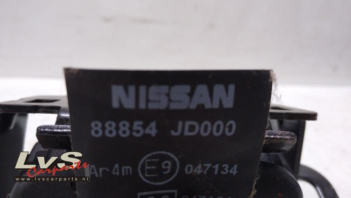 Sicherheitsgurt Mitte hinten van een Nissan Qashqai (J10) 1.5 dCi 2010