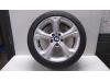Wheel + tyre from a BMW X1 (E84), 2009 / 2015 xDrive 20d 2.0 16V, SUV, Diesel, 1.995cc, 130kW (177pk), 4x4, N47D20C, 2009-09 / 2012-06, VP31; VP32 2011