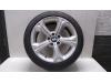 Wheel + tyre from a BMW X1 (E84), 2009 / 2015 xDrive 20d 2.0 16V, SUV, Diesel, 1.995cc, 130kW (177pk), 4x4, N47D20C, 2009-09 / 2012-06, VP31; VP32 2011