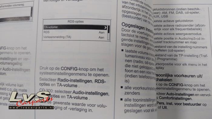 Instrucciones(varios) de un Opel Astra J Sports Tourer (PD8/PE8/PF8) 1.4 16V ecoFLEX 2011