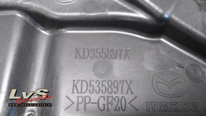 Mechanizm szyby prawej przedniej wersja 4-drzwiowa z Mazda CX-5 (KE,GH) 2.2 Skyactiv D 150 16V 4WD 2014