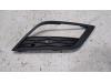 Bumper grille from a Seat Leon (5FB), 2012 1.4 TSI 16V, Hatchback, 4-dr, Petrol, 1 390cc, 90kW (122pk), FWD, CMBA; CXSA, 2012-11 / 2014-03 2014