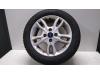 Wheel + tyre from a Ford Fiesta 6 (JA8), 2008 / 2017 1.0 SCI 12V 80, Hatchback, Petrol, 999cc, 59kW (80pk), FWD, P4JA; P4JB; P4JC; P4JD, 2012-10 / 2017-04 2017