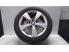 Wheel + tyre from a BMW 1 serie (F20), 2011 / 2019 120d 2.0 16V, Hatchback, 4-dr, Diesel, 1.995cc, 135kW (184pk), RWD, N47D20C, 2011-07 / 2015-02, 1C31; 1C32 2011