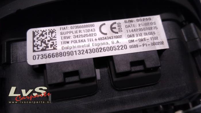 Airbag set + dashboard z Fiat 500 (312) 1.0 Hybrid 2020