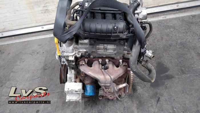 Motor de un Chevrolet Spark (M300) 1.2 16V 2011