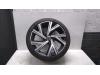 Wheel + tyre from a Volkswagen Golf VIII (CD1), 2019 2.0 TDI BlueMotion 16V, Hatchback, Diesel, 1,968cc, 110kW (150pk), FWD, DSRB; DTSB; DTSA; DTTC; DTTA, 2019-08 2020