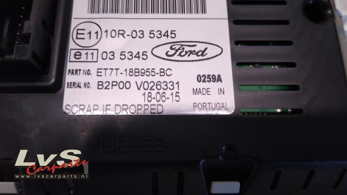 Wyswietlacz wewnetrzny z Ford B-Max (JK8) 1.0 EcoBoost 12V 100 2015