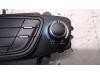 Heater control panel from a Ford B-Max (JK8) 1.0 EcoBoost 12V 100 2015