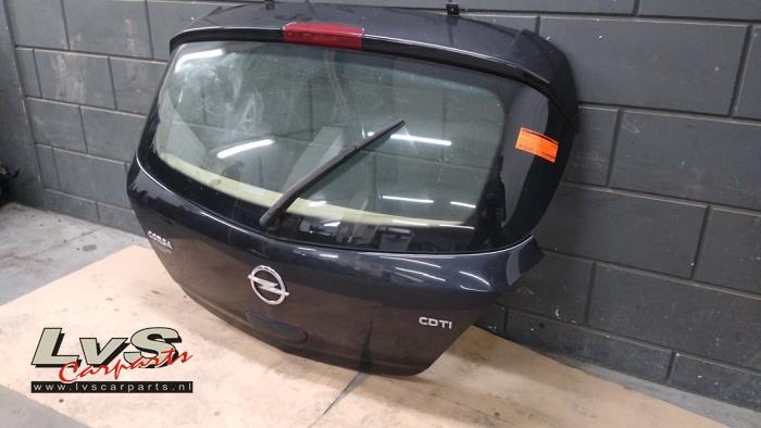 Hayon arrière d'un Opel Corsa D 1.3 CDTi 16V ecoFLEX 2013