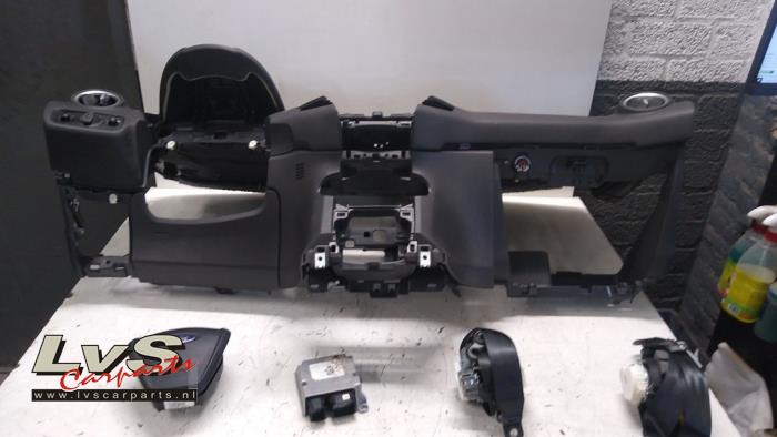 Airbag set + dashboard d'un Ford Fiesta 6 (JA8) 1.0 Ti-VCT 12V 65 2015