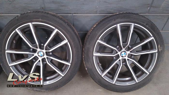 Bmw 320i Rims Sport rims set + tires BMW 3 serie 320i xDrive 2.0 TwinPower Turbo 16V ...