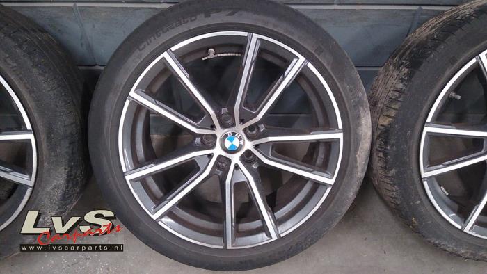 Bmw 320i Rims Sport rims set + tires BMW 3 serie 320i xDrive 2.0 TwinPower Turbo 16V ...
