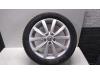 Wheel + winter tyre from a Volkswagen Golf VII (AUA), 2012 / 2021 2.0 GTD 16V, Hatchback, Diesel, 1.968cc, 135kW (184pk), FWD, DGCA, 2016-11 / 2020-08 2017
