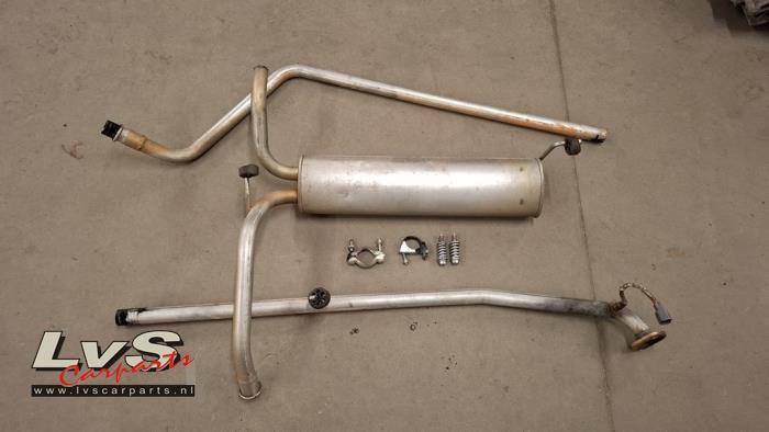 Usagé Echappement (complet) Citroen C1 1.0 12V Prix € 100,00 Règlement à la marge proposé par LvS Carparts