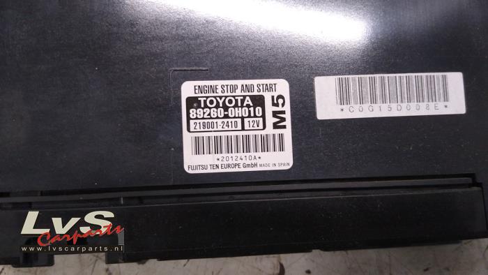 Start/Stop computer from a Toyota Aygo (B40) 1.0 12V VVT-i 2016