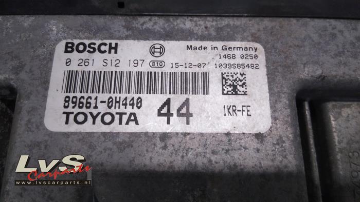 Engine management computer from a Toyota Aygo (B40) 1.0 12V VVT-i 2016
