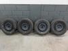 Set of wheels + winter tyres from a Volkswagen Tiguan (5N1/2), 2007 / 2018 1.4 TSI 16V 4Motion, SUV, Petrol, 1.390cc, 110kW (150pk), 4x4, CAVA, 2008-03 / 2011-05, 5N1 2011