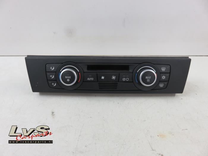 Heater control panel from a BMW 3-Serie 2006