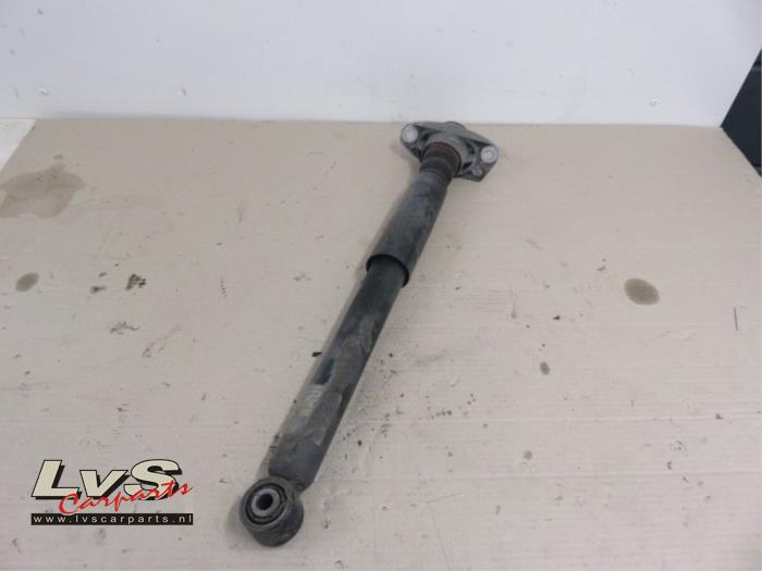 Rear shock absorber, left from a Volkswagen Scirocco (137/13AD) 1.4 TSI 160 16V 2009