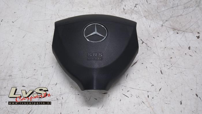 Left airbag (steering wheel) from a Mercedes-Benz A (W169) 1.5 A-160 2009