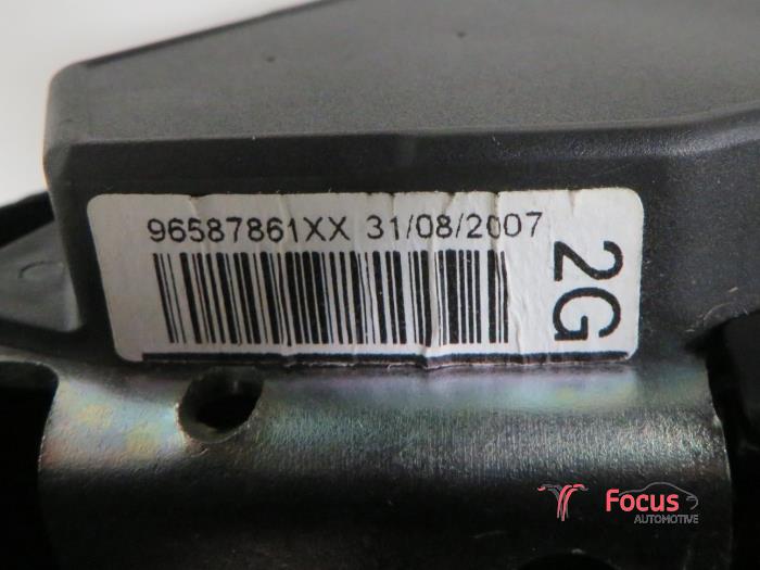 Pas bezpieczenstwa lewy tyl z Peugeot 207 SW (WE/WU) 1.4 16V Vti 2008