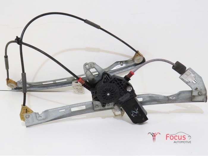 Window mechanism 2-door, front right from a Peugeot 206 (2A/C/H/J/S) 1.4 HDi 2007