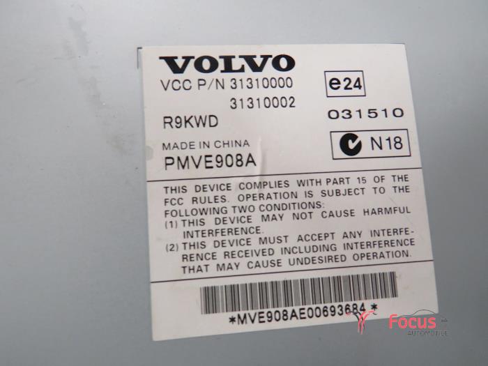 Amplificateur radio d'un Volvo V50 (MW) 1.6 D 16V 2010