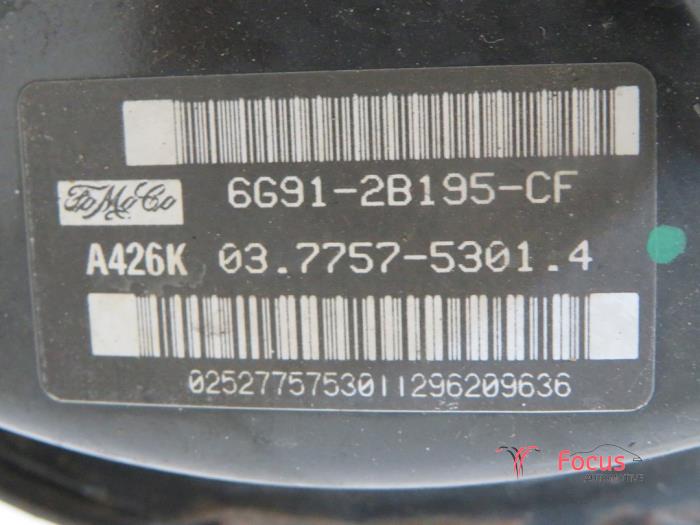 Bremskraftverstärker van een Ford S-Max (GBW) 1.8 TDCi 16V 2006