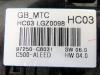 Panel de control de calefacción de un Hyundai i20 (GBB) 1.4 CRDi 16V 2017