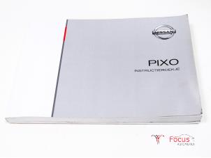 Used Instruction Booklet Nissan Pixo (D31S) 1.0 12V Price € 15,00 Margin scheme offered by Focus Automotive