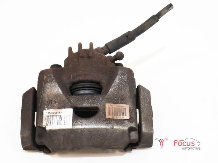 Gebrauchte Bremszange links vorne Peugeot Partner Tepee (7A/B/C/D/E/F/G/J/P/S) 1.6 HDI 90 16V Phase 1 Preis € 7,50 Margenregelung angeboten von Focus Automotive