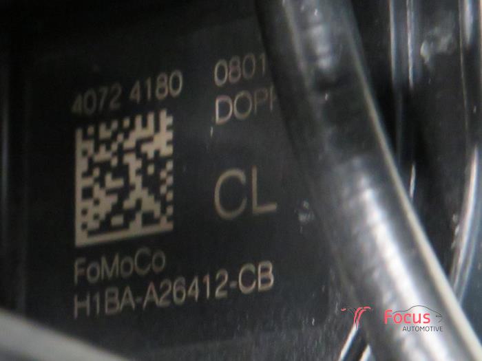 Rear door mechanism 4-door, right from a Ford Fiesta 7 1.0 EcoBoost 12V 100 2018