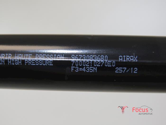 Zestaw amortyzatorów gazowych tylnej klapy z Peugeot 208 I (CA/CC/CK/CL) 1.4 16V 2012