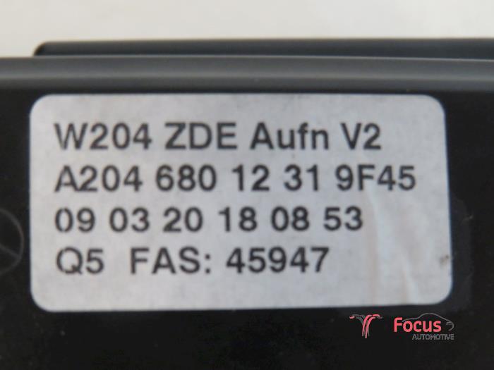 Wyswietlacz wewnetrzny z Mercedes-Benz C (W204) 2.2 C-200 CDI 16V 2009