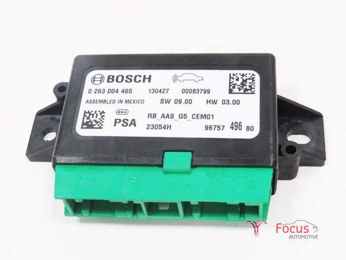 Usados Módulo PDC Peugeot 208 I (CA/CC/CK/CL) 1.2 Vti 12V PureTech 82 Precio € 24,95 Norma de margen ofrecido por Focus Automotive