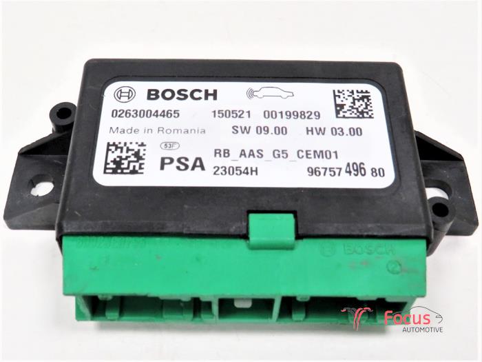 Begagnade PDC-modul Peugeot 2008 (CU) 1.2 Vti 12V PureTech 82 Pris € 45,00 Marginaltabell erbjuds av Focus Automotive