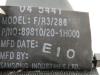 Ceinture de sécurité arrière gauche d'un Kia Cee'd (EDB5) 1.4 CVVT 16V 2011