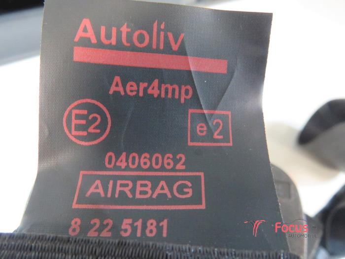Juego y módulo de airbag de un Peugeot 308 SW (4E/H) 2.0 HDi 16V FAP 2008