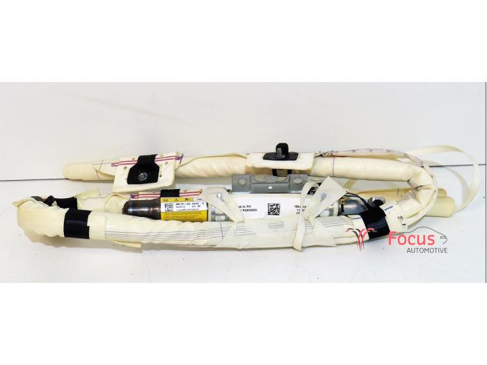 Roof curtain airbag, right from a Ford Focus 3 Wagon 1.6 TDCi 2011