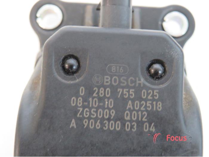 Gaspedalposition Sensor van een Mercedes-Benz Sprinter 3t (906.61) 215 CDI 16V 2009