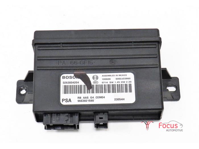 Usados Módulo PDC Citroen C4 Picasso (UD/UE/UF) 1.6 16V THP Sensodrive Precio € 35,00 Norma de margen ofrecido por Focus Automotive