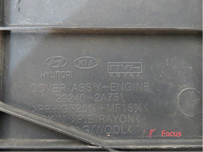 Engine protection panel from a Hyundai i20 1.4 CRDi 16V 2013