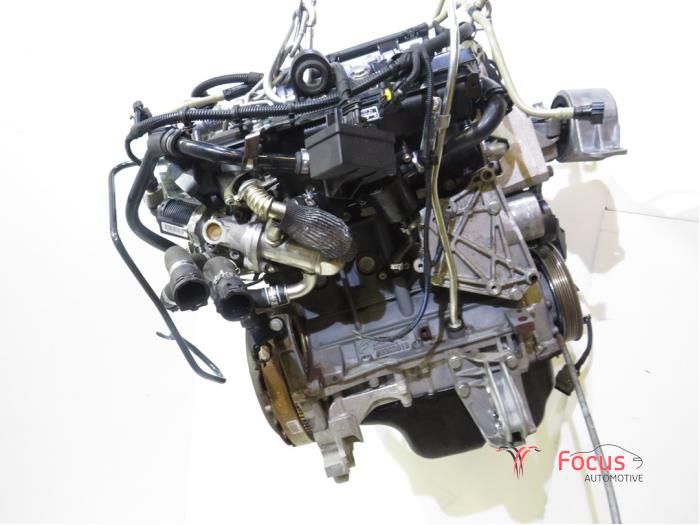Motor van een Fiat Punto Evo (199) 1.3 JTD Multijet Start&Stop 16V Euro 4 2010