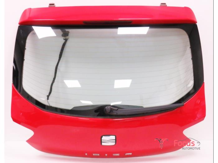 Tailgate from a Seat Ibiza IV SC (6J1) 1.2 TDI Ecomotive 2011